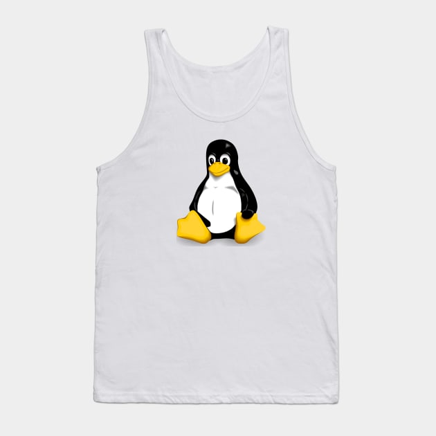 Tux Tank Top by squishly